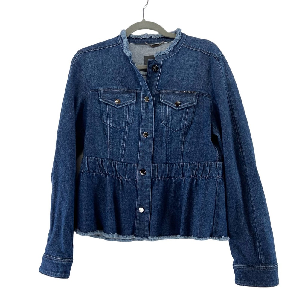 Marc Cain Womens Denim Jacket Size‎ 4
